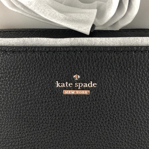 💞SOLD💞Kate Spade Naomi Black Camera Crossbody Tassel Bag - Picture 6 of 8